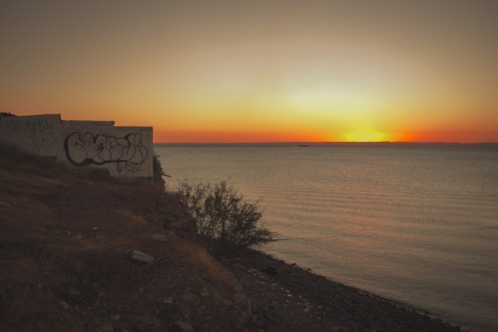 Sunset in La Paz, Mexico