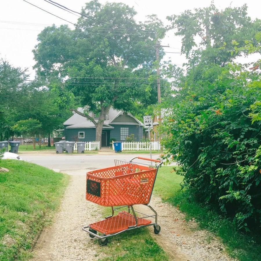 Abandoned Shopping Cart by Matthew T Rader