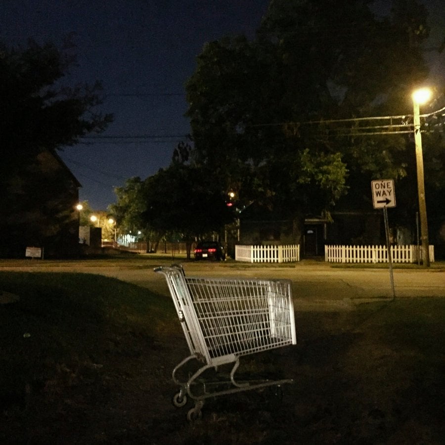 Abandoned Shopping Cart by Matthew T Rader