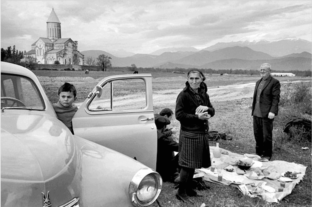 URSS, Géorgie, Province de Khatétie, Monastère de Alaverdi, 1972