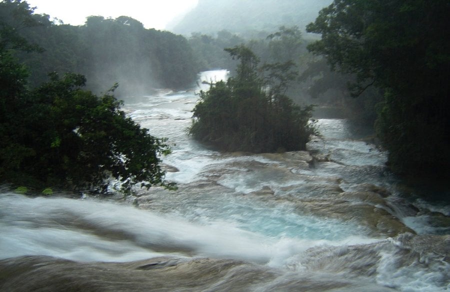 Aguas Azul, Chiapas, Mexico