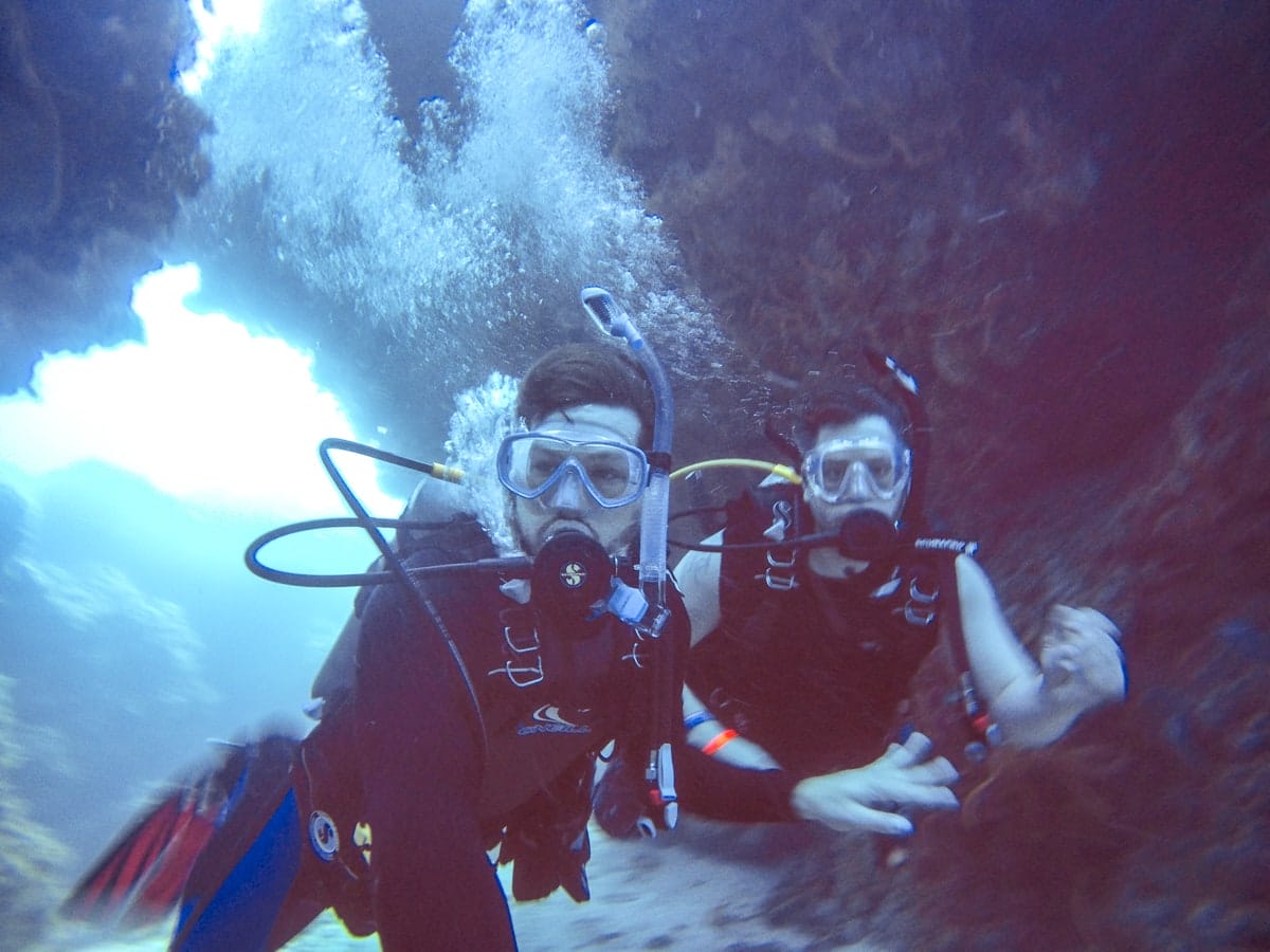 Scuba Diving in Cozumel with Stingrays and Sea Turtles Photos and Video