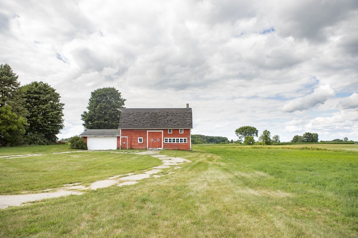 An old dutch farm house in Michigan