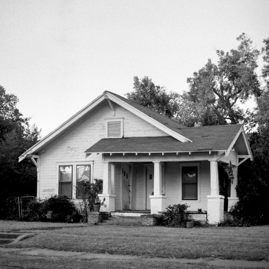 An old house in Old East Dallas neighborhood