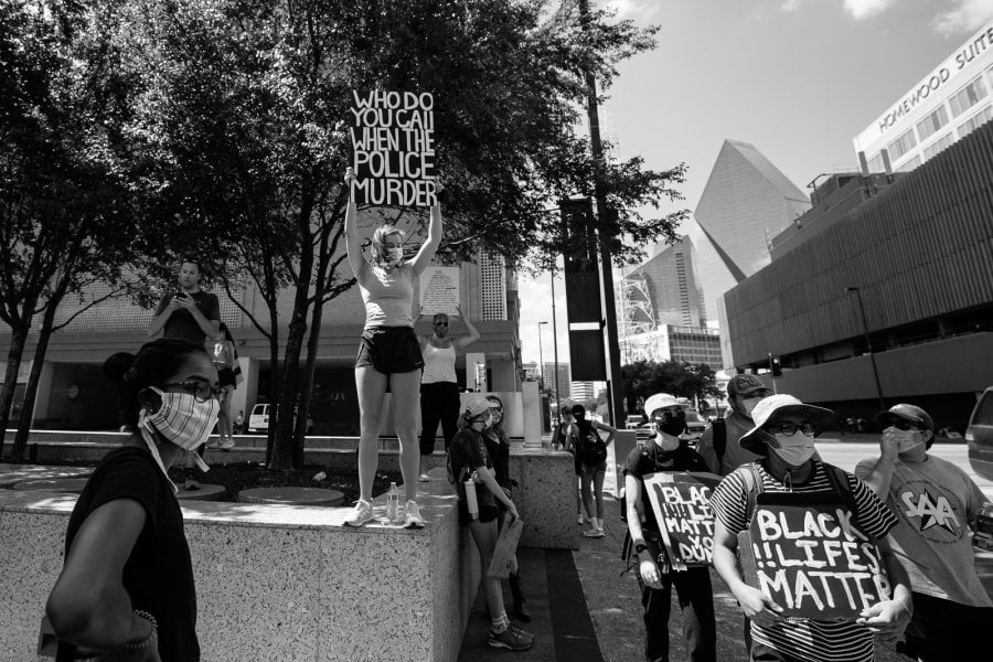 George Floyd Protest against police brutality
