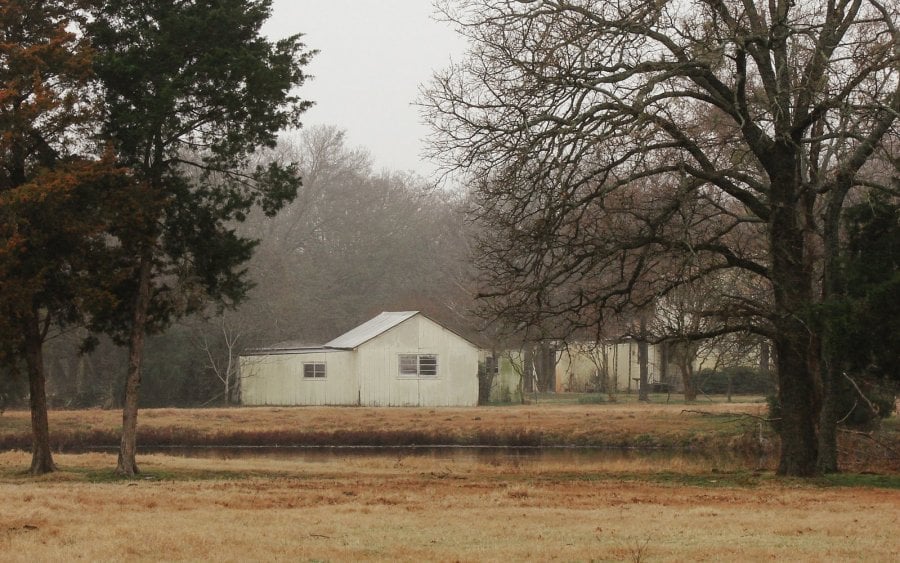 An old house in East Texas