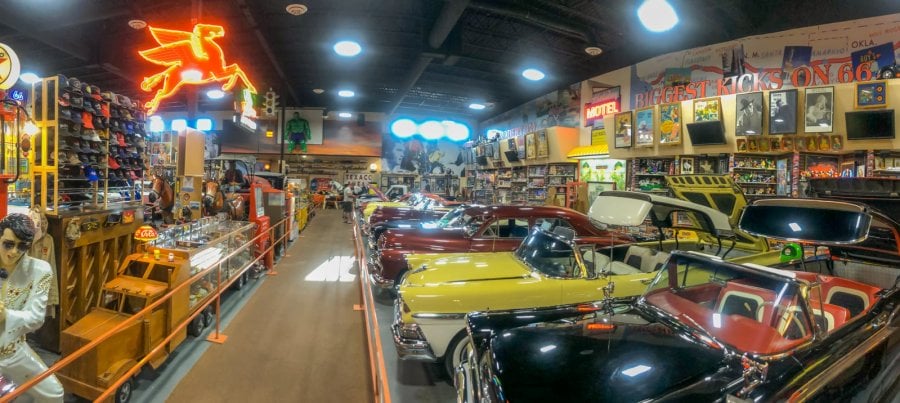 Russell's Truck & Travel Center auto museum