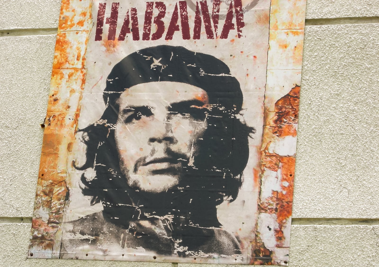 Che Guevara poster in Guadalajara