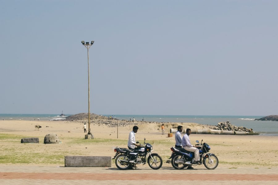 Karaikal Beach, Puducherry, India