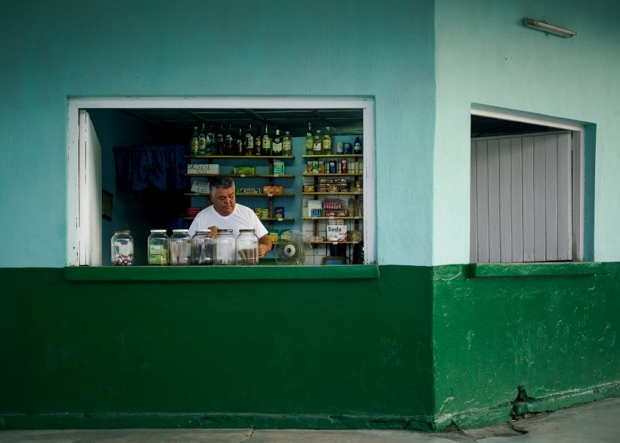 A small convenience store in Antonio De Las Vueltas, Cuba