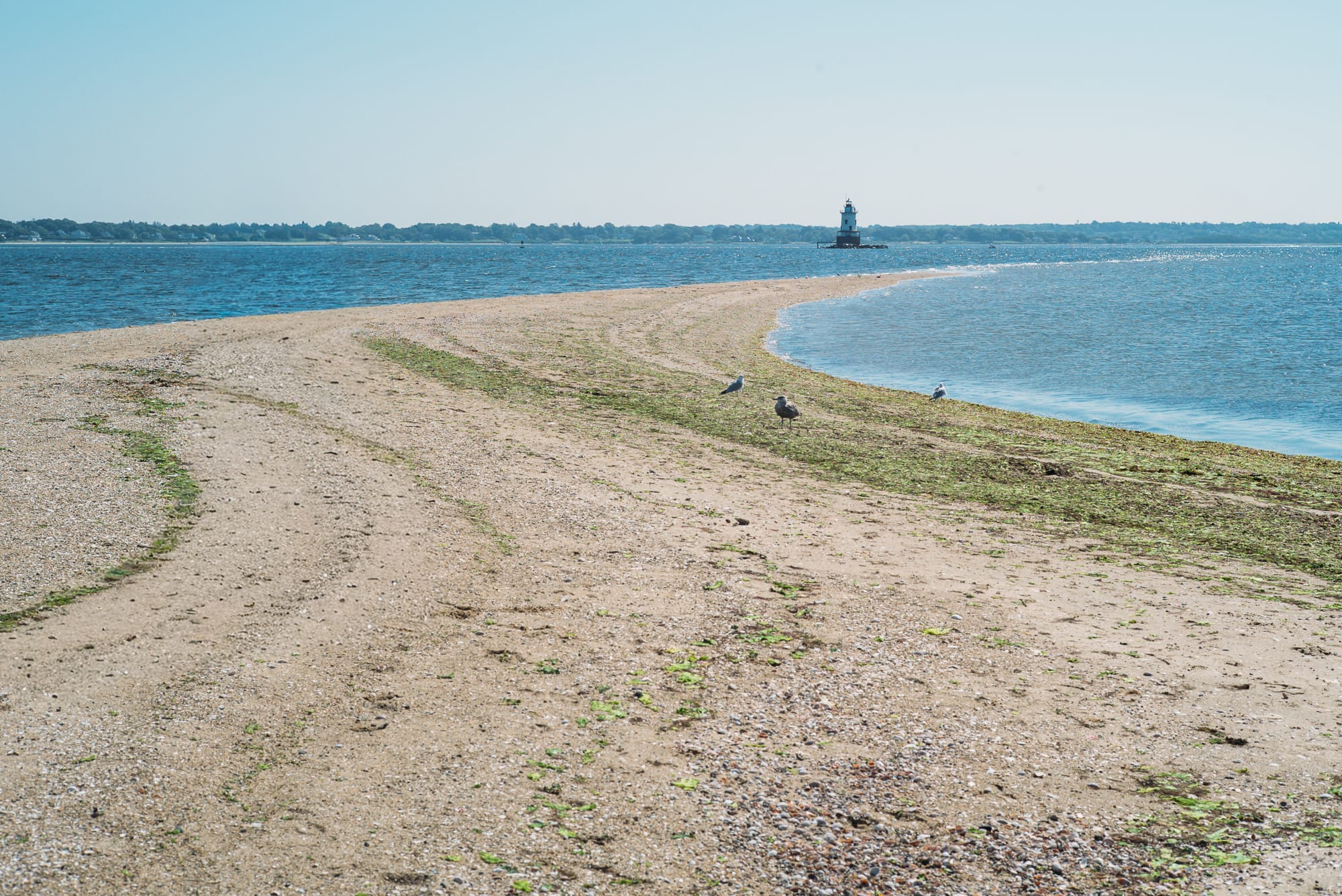 A beach in Conimicut Point, Warwick