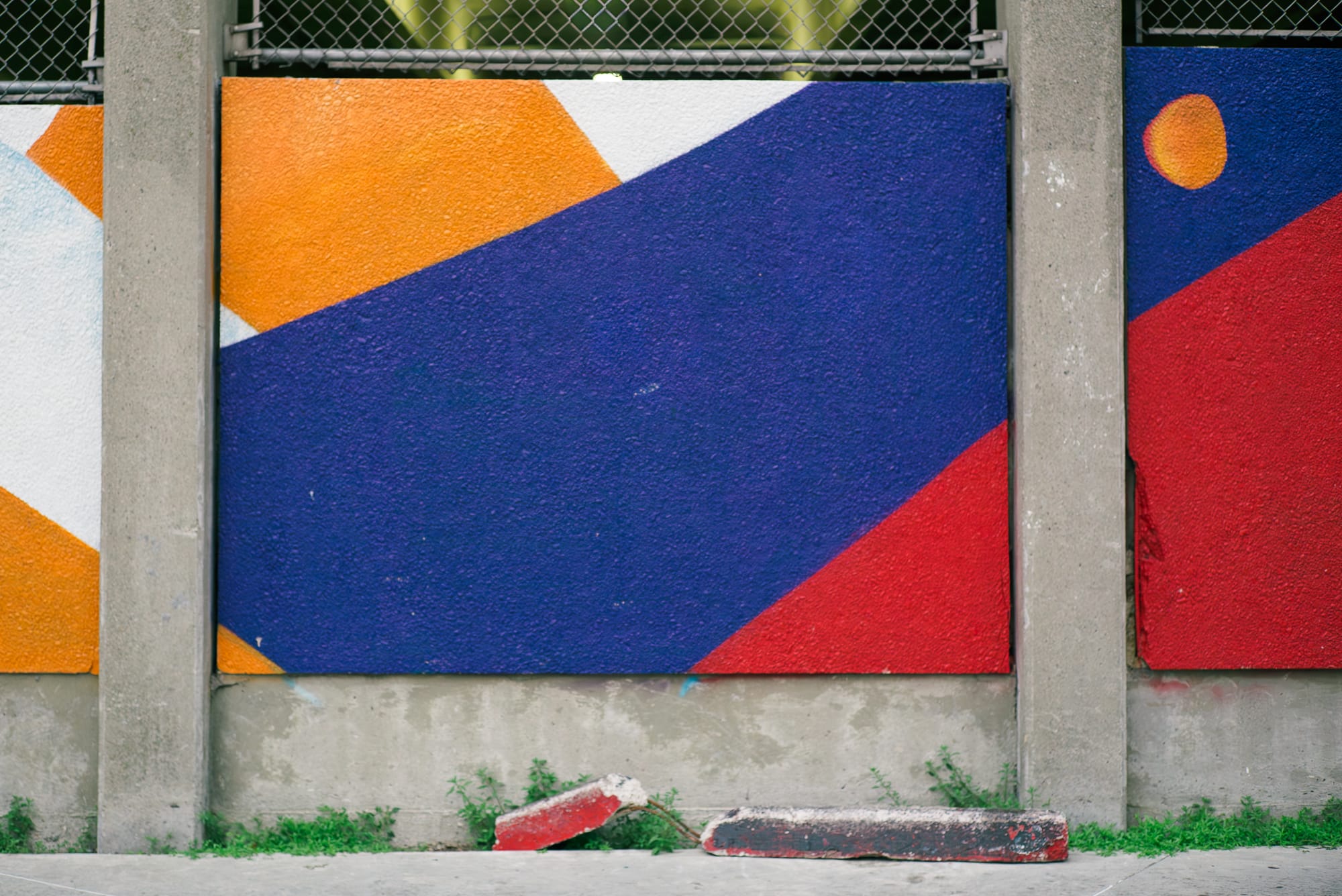 a mural in downtown Providence